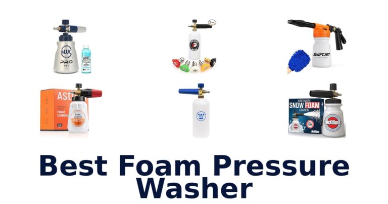best foam pressure washer