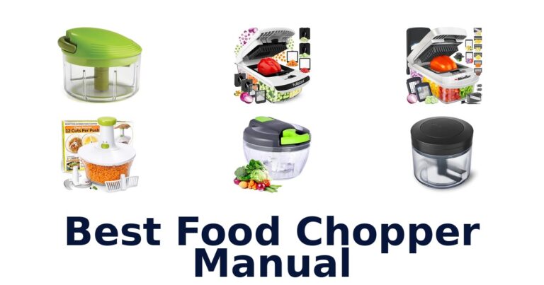 best food chopper manual