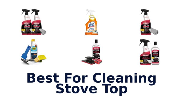 best for cleaning stove top