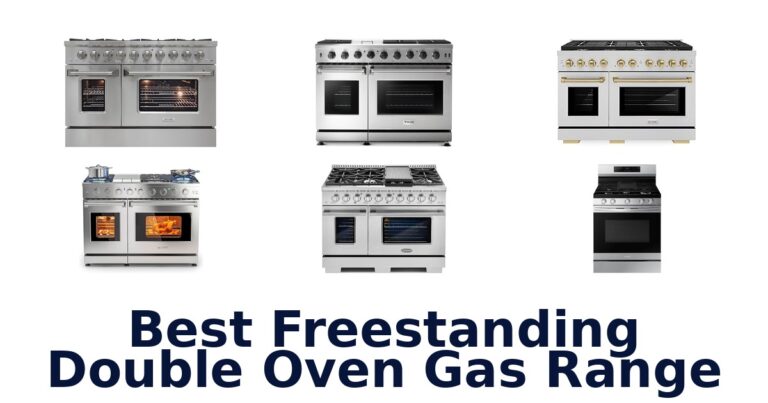 best freestanding double oven gas range