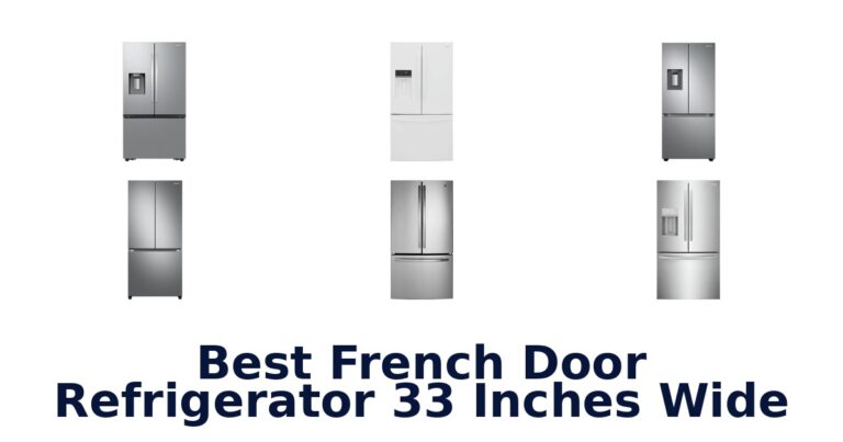 best french door refrigerator 33 inches wide