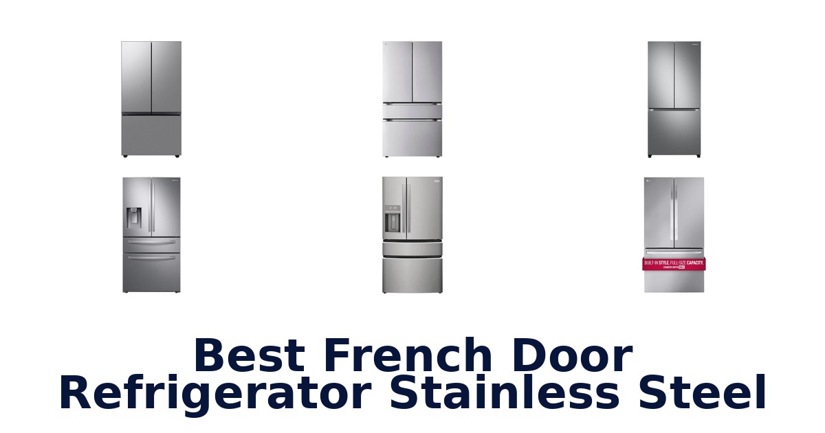 best french door refrigerator stainless steel