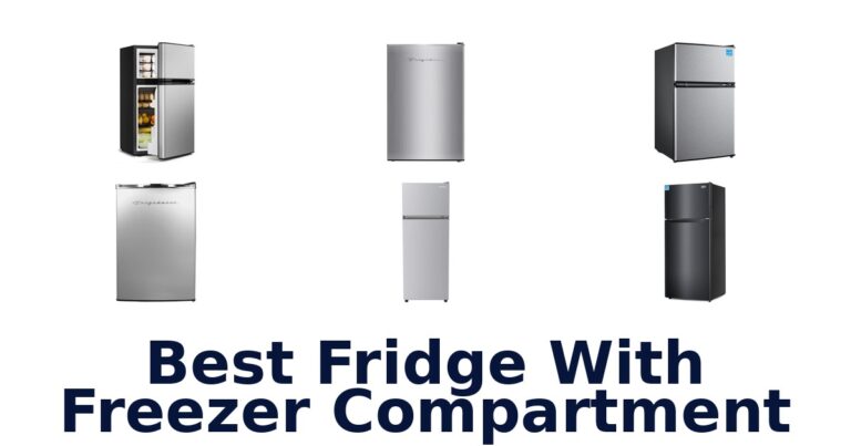best fridge with freezer compartment