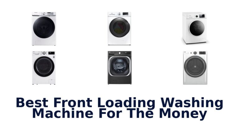 best front loading washing machine for the money