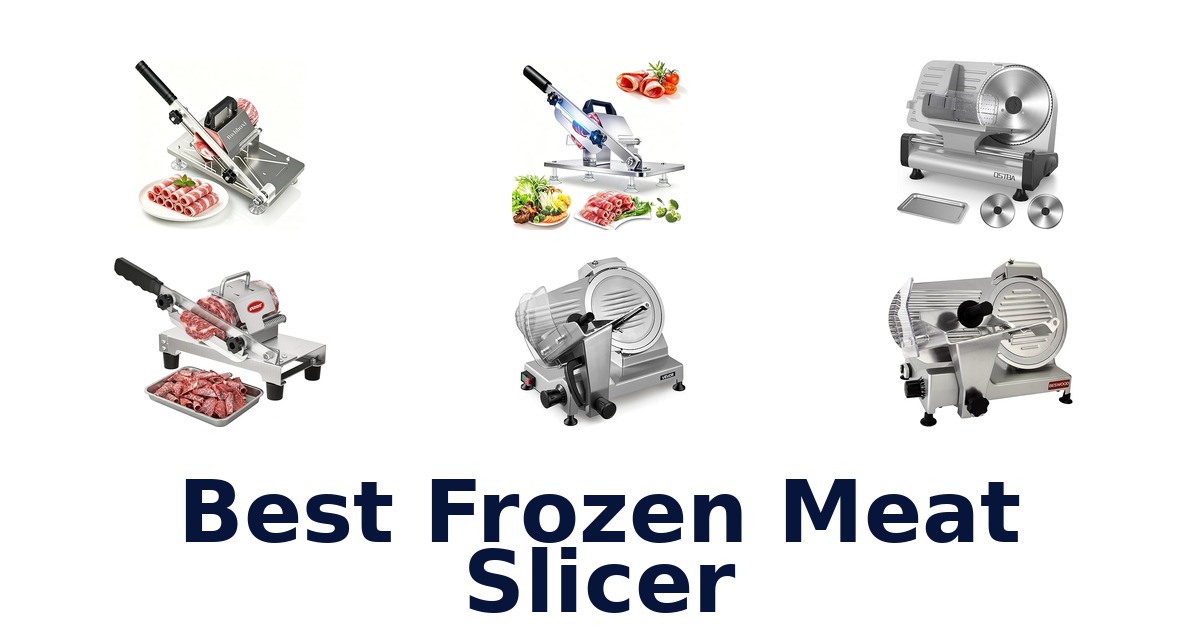 best frozen meat slicer