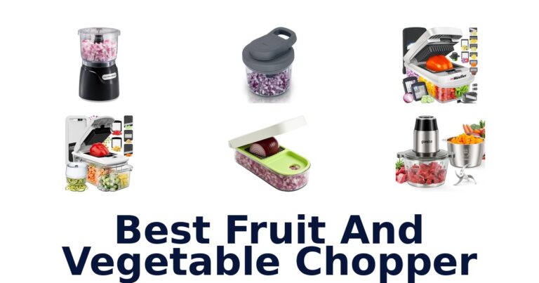 best fruit and vegetable chopper
