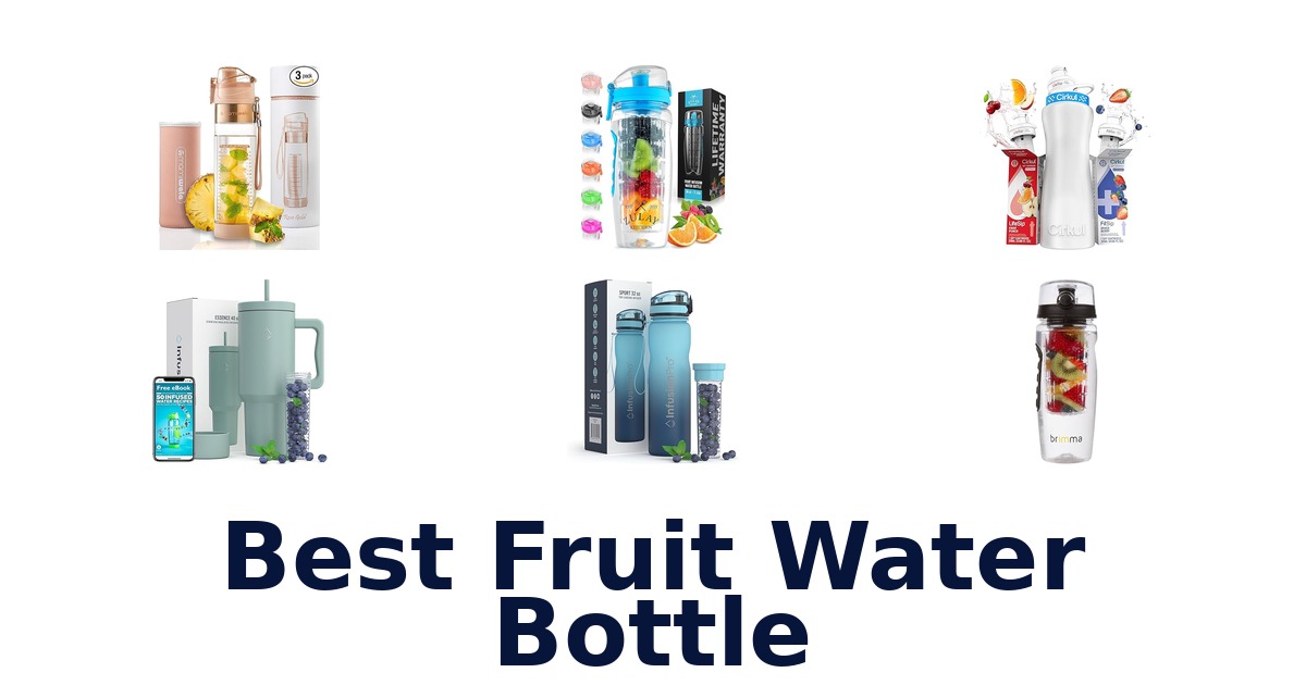 best fruit water bottle