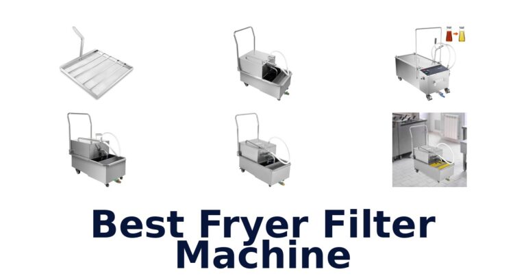 best fryer filter machine