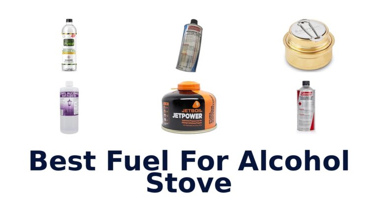 best fuel for alcohol stove