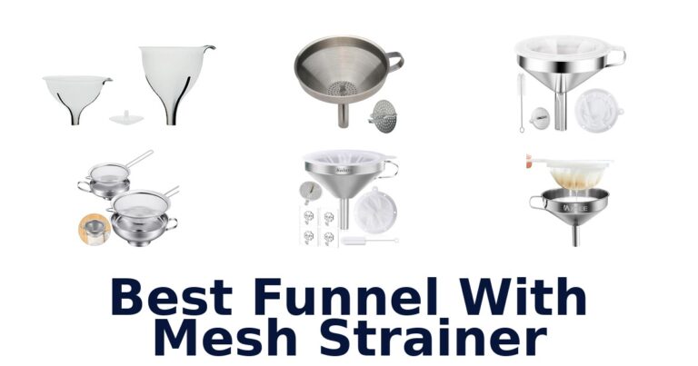 best funnel with mesh strainer