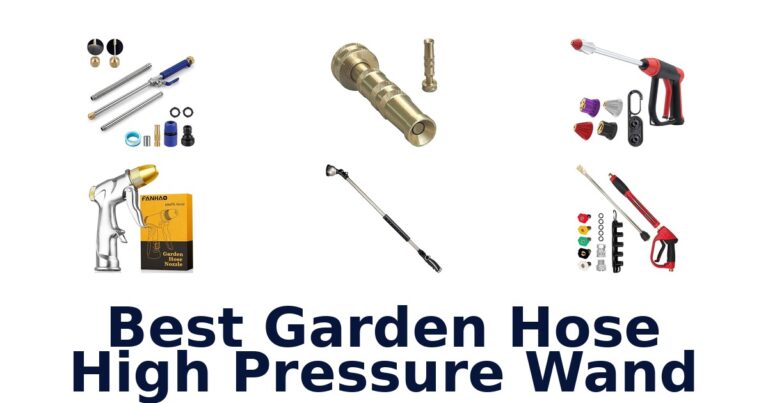 best garden hose high pressure wand