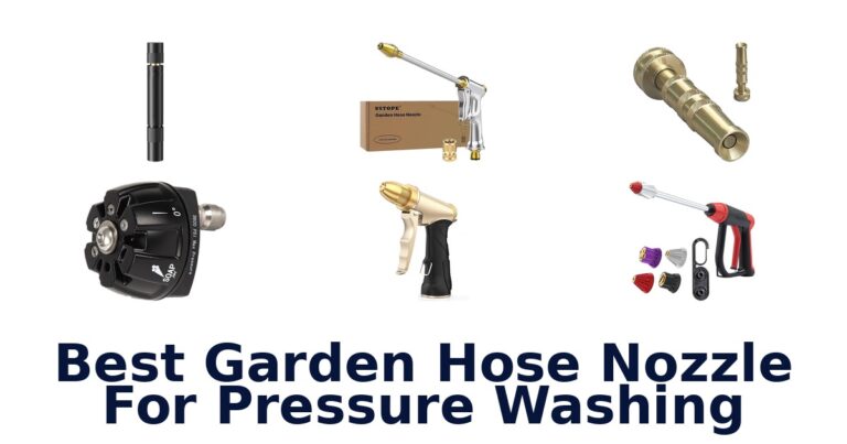best garden hose nozzle for pressure washing