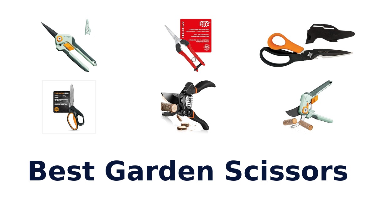 best garden scissors