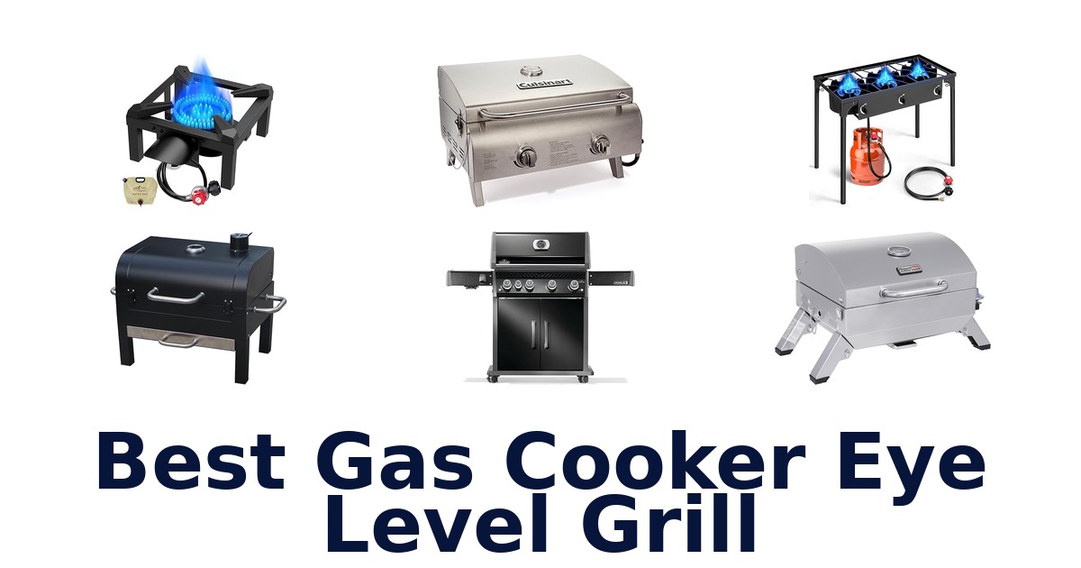 best gas cooker eye level grill