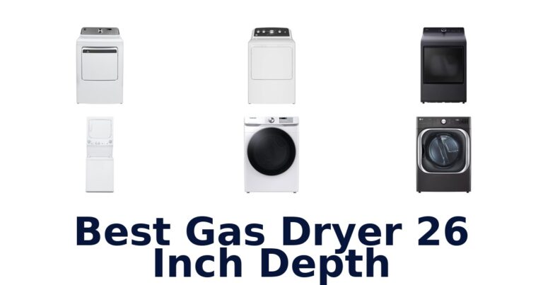 best gas dryer 26 inch depth