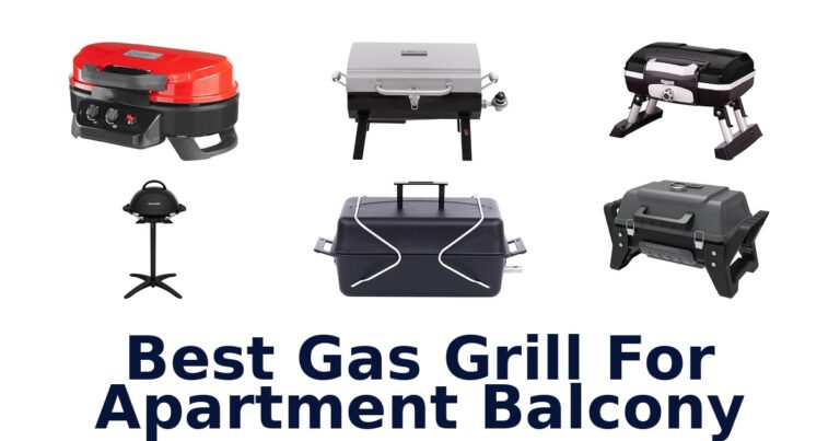 best gas grill for apartment balcony