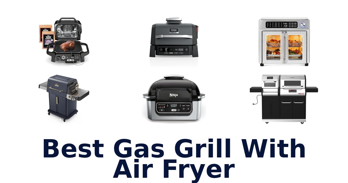 best gas grill with air fryer