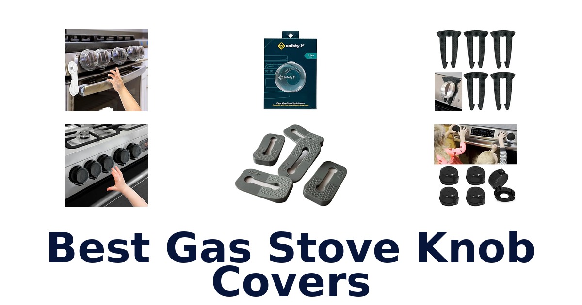 best gas stove knob covers
