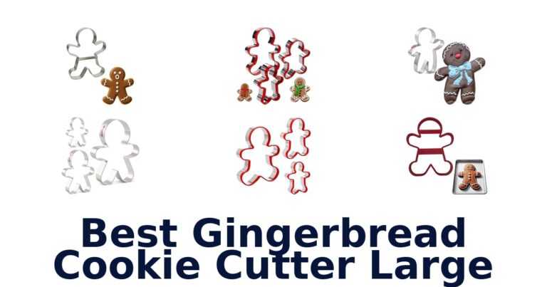 best gingerbread cookie cutter large