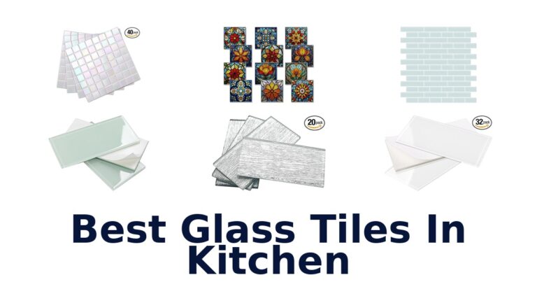 best glass tiles in kitchen