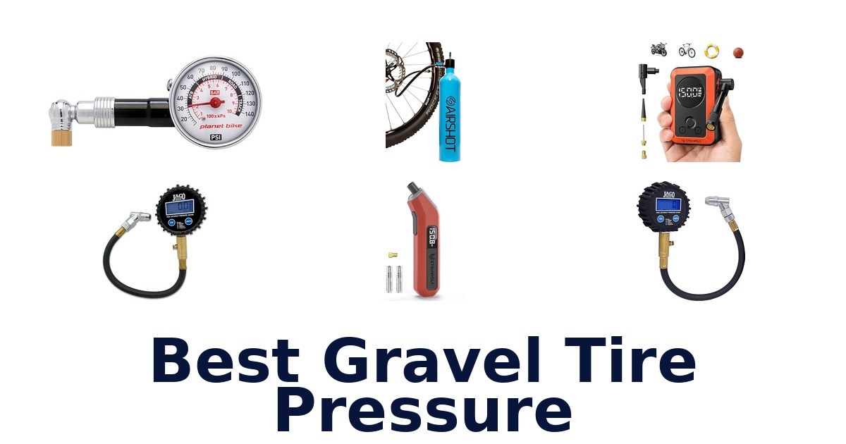 best gravel tire pressure