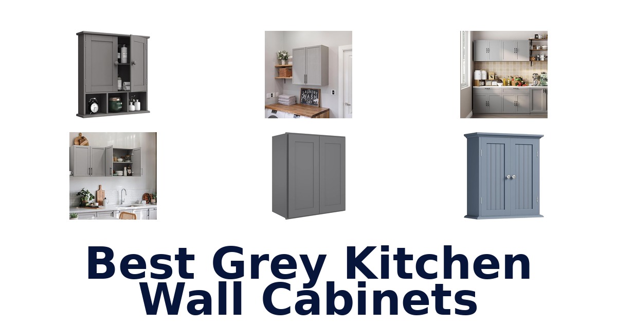best grey kitchen wall cabinets