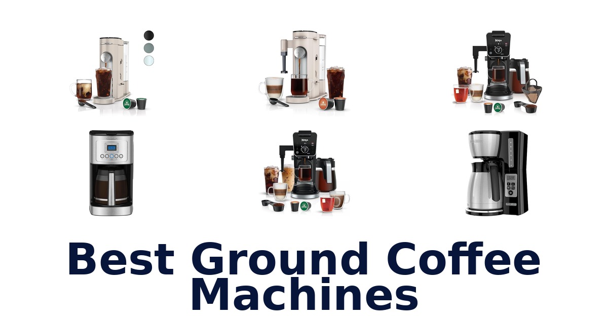 best ground coffee machines