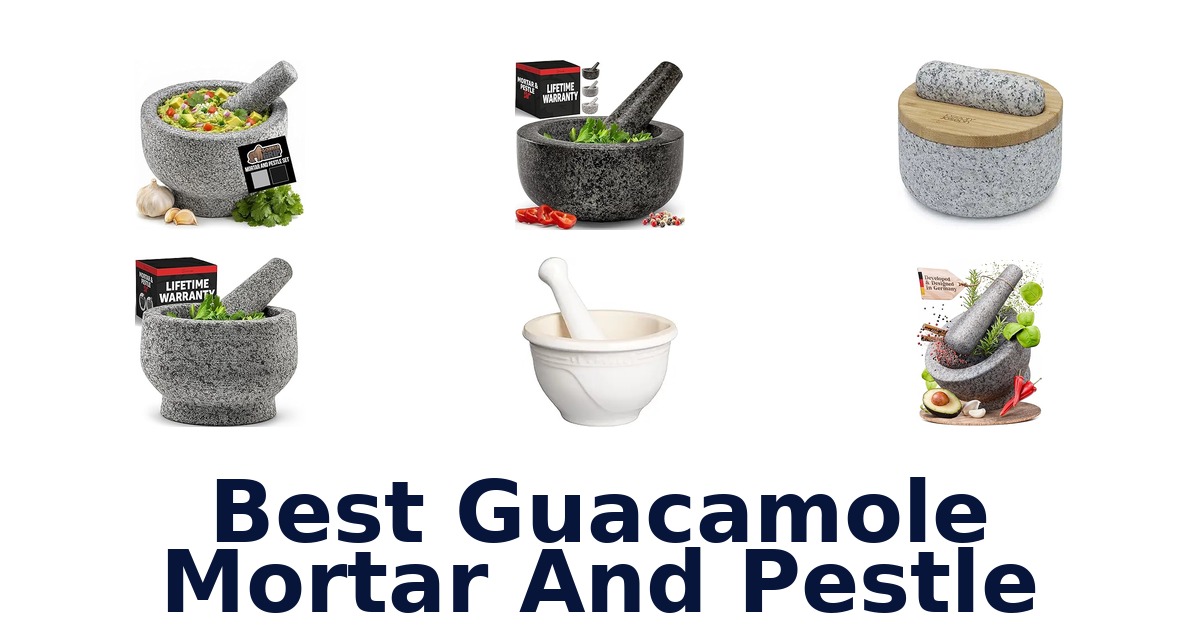best guacamole mortar and pestle