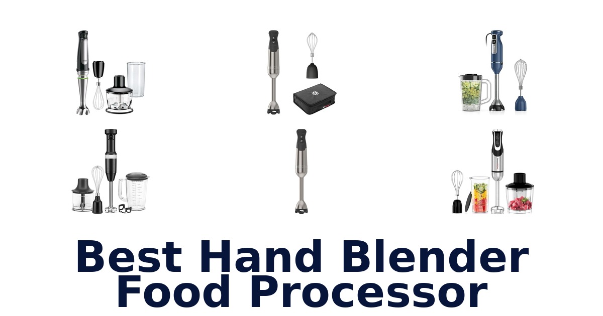 best hand blender food processor