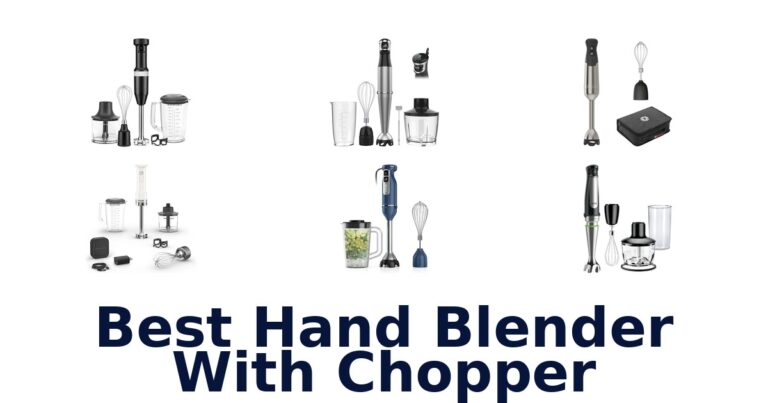 best hand blender with chopper