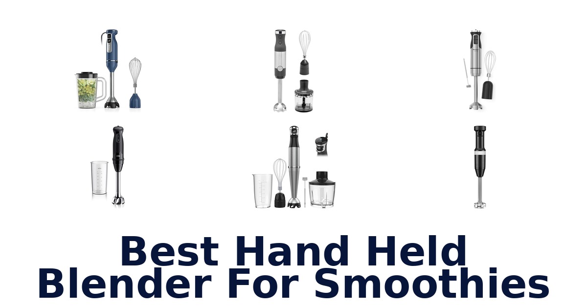 best hand held blender for smoothies