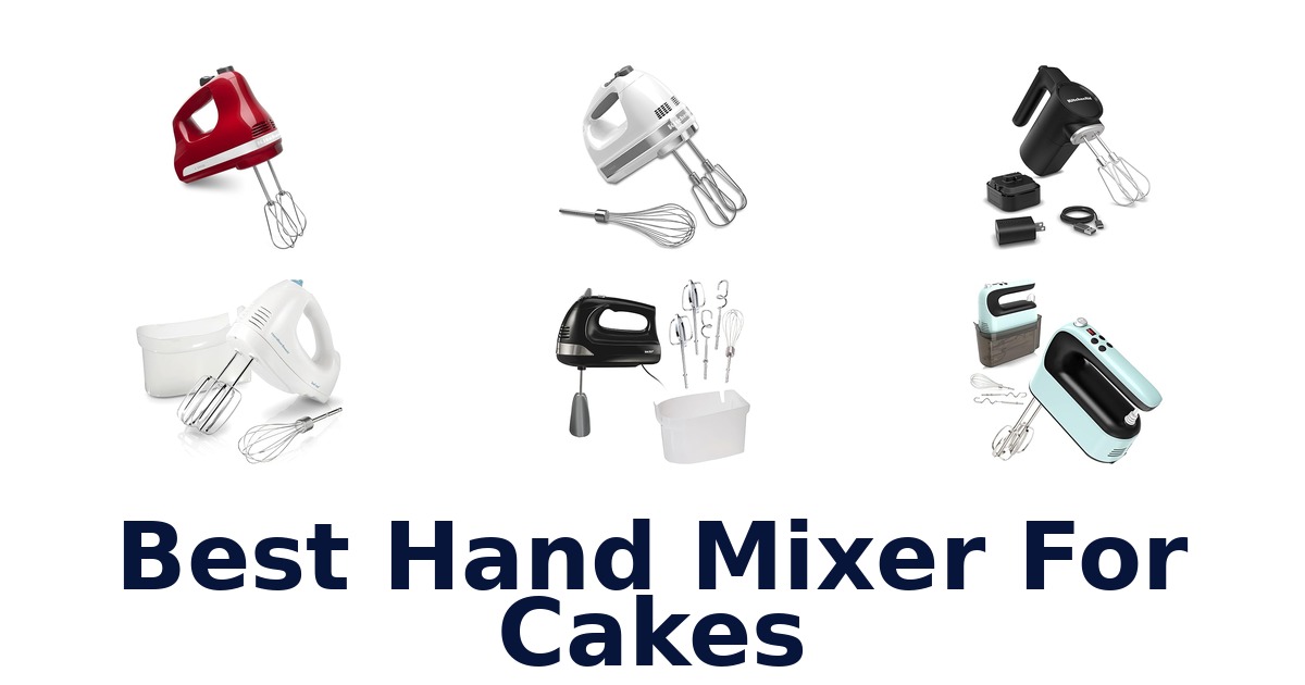 best hand mixer for cakes