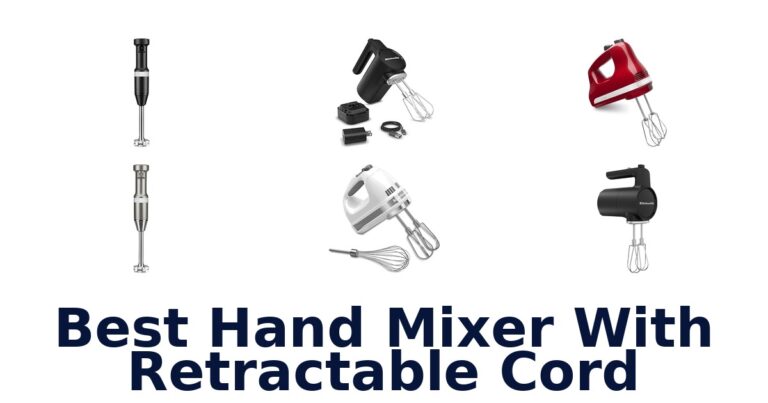 best hand mixer with retractable cord
