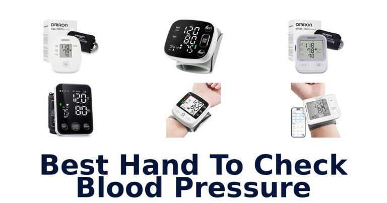 best hand to check blood pressure