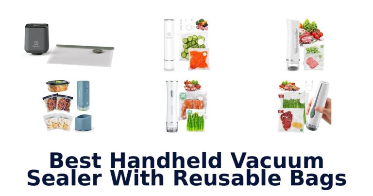 best handheld vacuum sealer with reusable bags