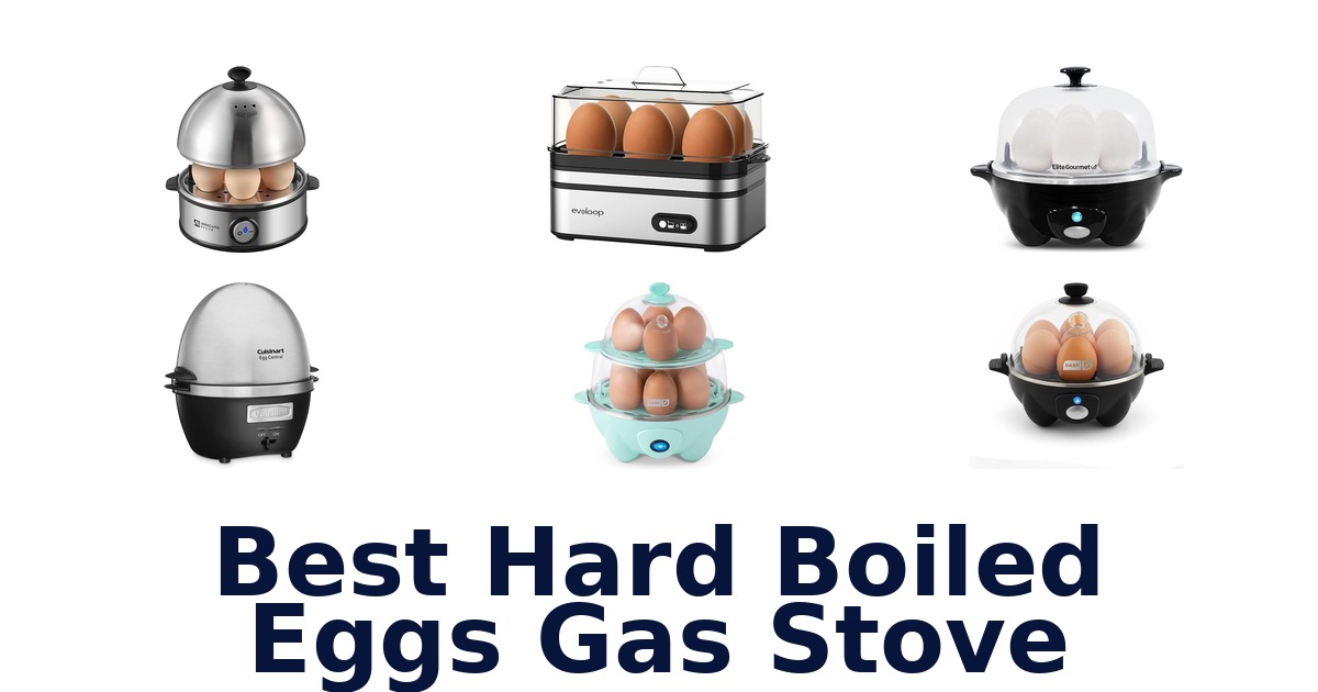 best hard boiled eggs gas stove