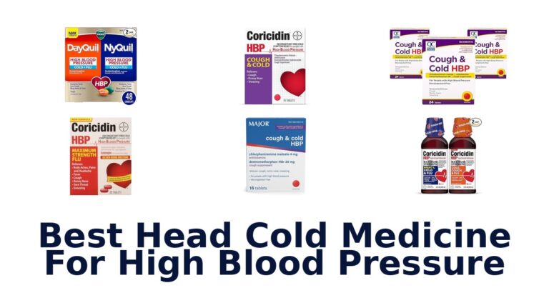 best head cold medicine for high blood pressure
