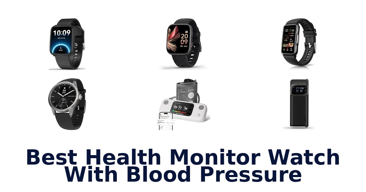 best health monitor watch with blood pressure