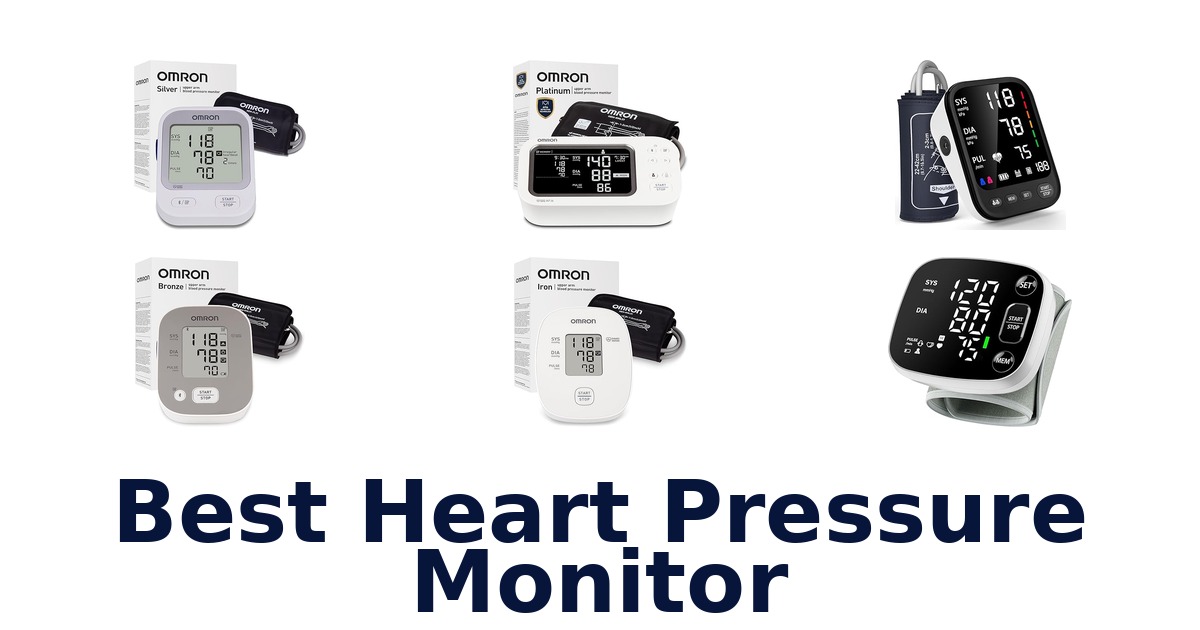 best heart pressure monitor