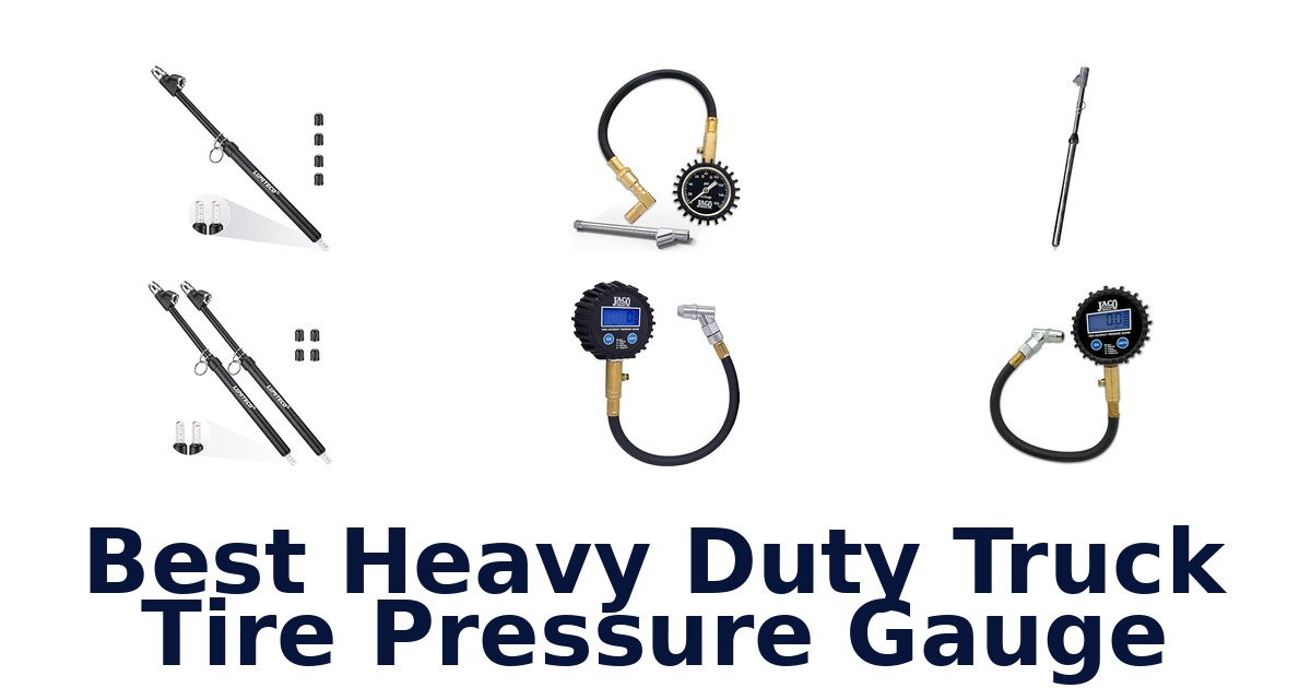 best heavy duty truck tire pressure gauge