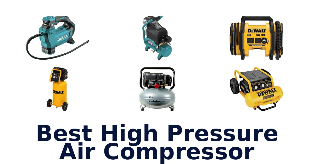 best high pressure air compressor