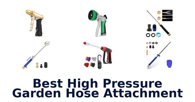 best high pressure garden hose attachment