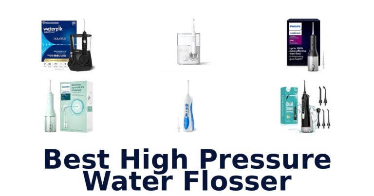 best high pressure water flosser
