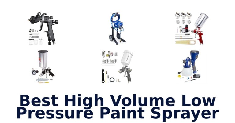 best high volume low pressure paint sprayer