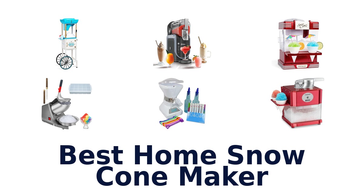 best home snow cone maker