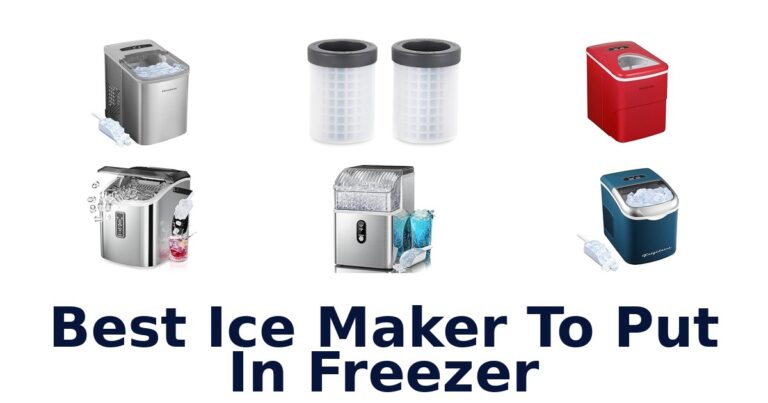 best ice maker to put in freezer