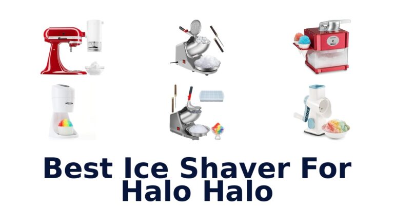best ice shaver for halo halo