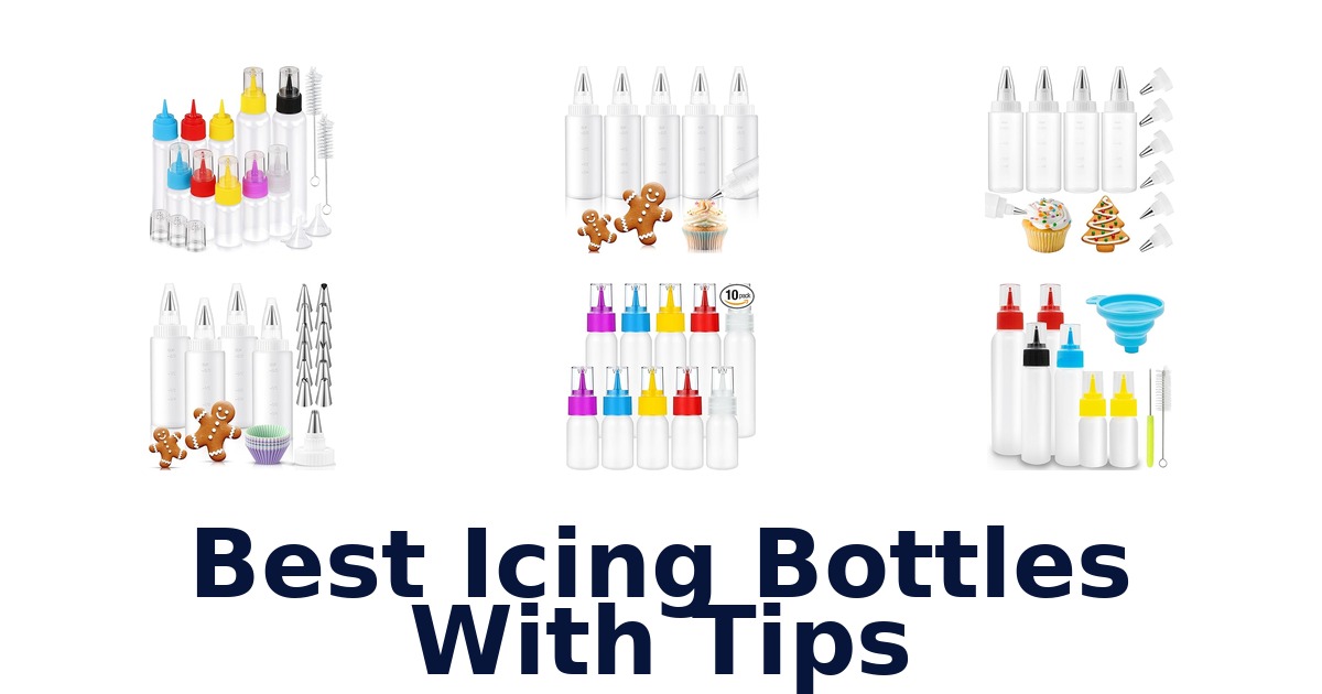 best icing bottles with tips