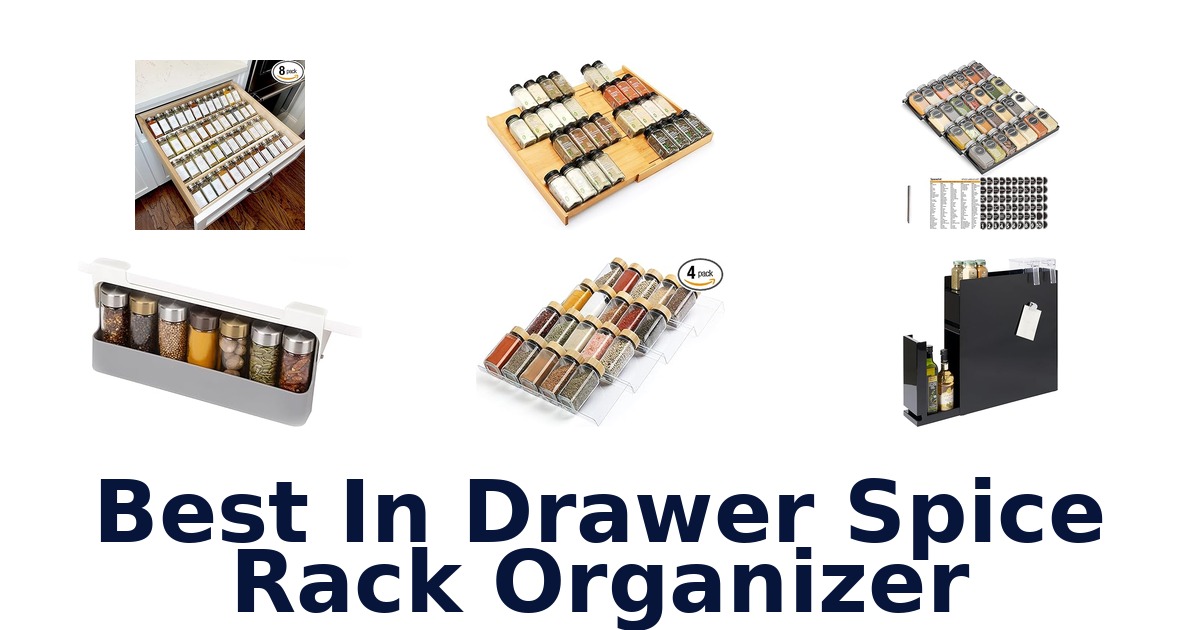 best in drawer spice rack organizer