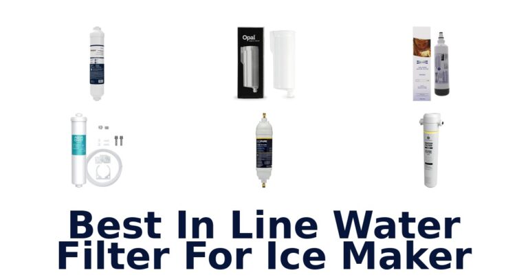 best in line water filter for ice maker